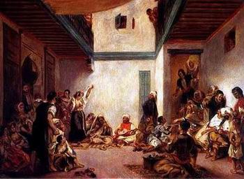 Arab or Arabic people and life. Orientalism oil paintings  316